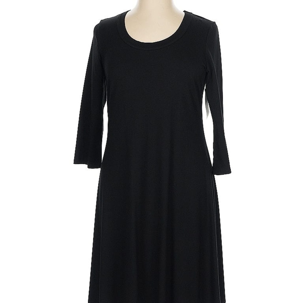 Karen Kane Elegant Black 3/4 Sleeve Dress
